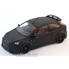 400 088106-МЧ FORD FOCUS RS 500 2010г. MATT BLACK - WITH RED SEATS